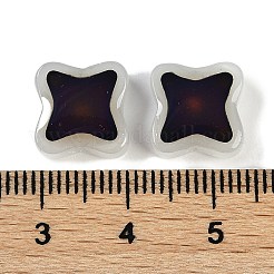 Двухцветные стеклянные бусины для настроения GLAA-Z007-08C