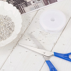 Зажимные бусины из латуни KK-YW0001-24A-S