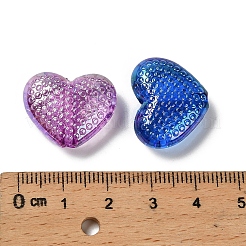 Акриловые бусины с имитацией желе с уф-покрытием OACR-D316-15