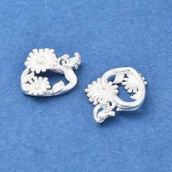 925 серебряная подвеска-цветок STER-D302-08C-S