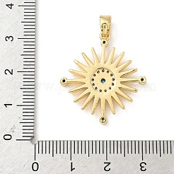 Латунные микро проложить кубического циркония подвески&nbsp;LS-KK-F905-18G-03