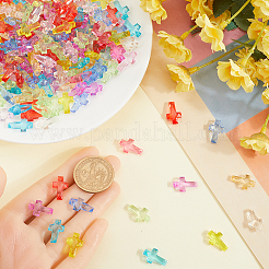 1000шт прозрачные акриловые подвески MACR-SP0001-11