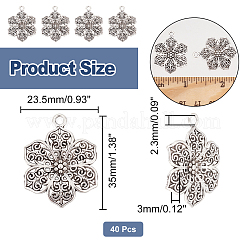 40 шт. Подвески из сплава в тибетском стиле FIND-PH0009-80