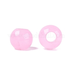 Cuentas de jade blanco natural europeo&nbsp;G-Q607-01A-16
