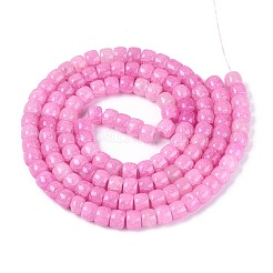 Выпечки нарисованные потрескивание стеклянные бусины пряди&nbsp;DGLA-N019-02A-03