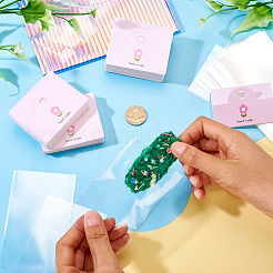 100 шт. прямоугольных прозрачных полипропиленовых целлофановых пакетов&nbsp;CDIS-TA0001-40B