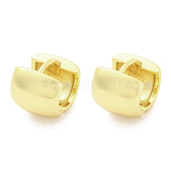 Латунные серьги обруча EJEW-Q015-21B-G