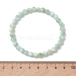 Bracelets extensibles en perles rondes de verre naturel pour femmes et hommes&nbsp;BJEW-JB13523