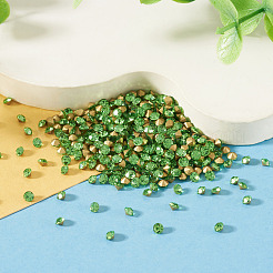 1 bolsa de cabujones de rhinestone de vidrio con parte trasera puntiaguda&nbsp;RGLA-TADJ0001-01A-08