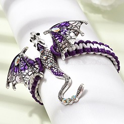 Gliederarmbänder aus Pterosaurier-Legierung&nbsp;BJEW-A165-01A