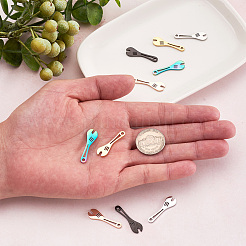 10 шт. подвески из нержавеющей стали 304 двух цветов&nbsp;FIND-BY0001-05