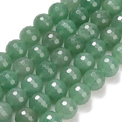 Естественный зеленый авантюрин бисер нитей&nbsp;G-C280-B20-10mm