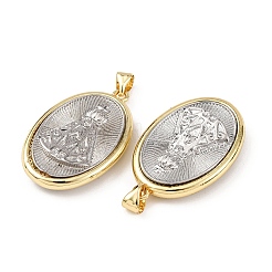 Латунные религиозные подвески&nbsp;KK-K408-04G-04