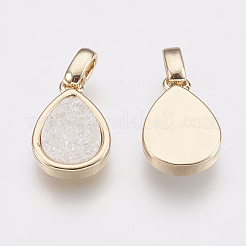 Естественно druzy агат подвески&nbsp;X-KK-G343-13D-G