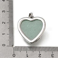 Pendentifs en aventurine vert naturel&nbsp;GG-CBA7610-04P-07