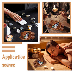 Деревянные украшения для рук Будды&nbsp;AJEW-WH0304-38