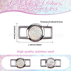 Подвески для шнурков из сплава и смолы&nbsp;FIND-CP0002-94A