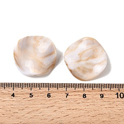 Непрозрачные акриловые бусины&nbsp;OACR-D320-04D