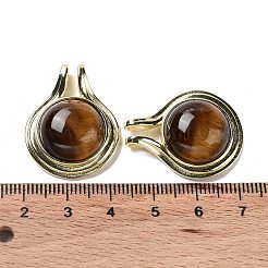 Природных тигровый глаз подвески&nbsp;G-M405-06G-04