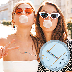 15 нить 15 стиля гальванизированные стеклянные бусины нити&nbsp;GLAA-GA0001-87B