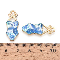 Подвески из эмали и сплава ENAM-T022-38KCG-02