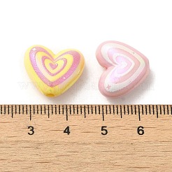 Позолоченные акриловые бусины ab OACR-B020-03