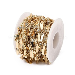 Цепочки ручной работы из латуни и страз CHC-Z001-12KCG-02