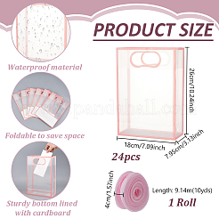 24 pz sacchetti regalo in plastica PP&nbsp;ABAG-GA0001-14B