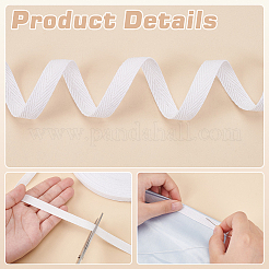 Хлопковая лента «елочка» OCOR-WH0101-12A-02