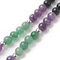 Колье с подвеской в виде крыла из сплава NJEW-JN04256