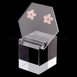 Акриловые подставки для сережек куб EDIS-WH0032-16A