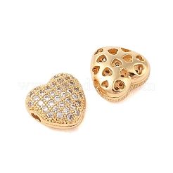 Messing micro pave klar zirkonia charme&nbsp;KK-B100-044G