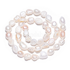 Нити из натурального культивированного пресноводного жемчуга PEAR-N014-06A