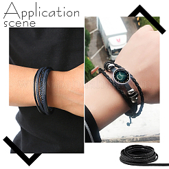 2.5м шнур из микрофибры и искусственной кожи LC-AR0001-01