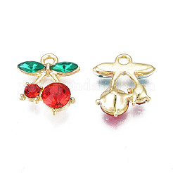 Подвески из сплава со стразами X-PALLOY-S139-017