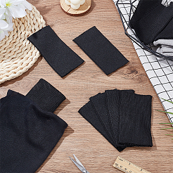 Ребристая ткань из полиэстера и спандекса для манжет FIND-WH0018-05A