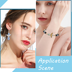 120шт 10 стиля бусины из сплава в тибетском стиле FIND-SC0009-29