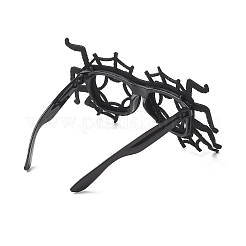 Оправы для очков из пластика и нетканого материала на Хэллоуин&nbsp;LS-AJEW-E053-01J