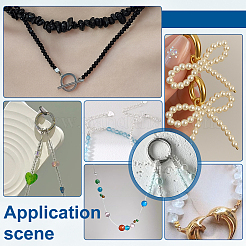 60 шт. 3 цвета s925 трубчатые бусины из стерлингового серебра&nbsp;FIND-PH0028-56