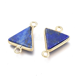 Connecteurs de liens naturels lapis lazuli&nbsp;G-F689-07B-G