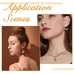 16шт 8 цвета прозрачной смолы и орехового дерева большие подвески&nbsp;RESI-HS0001-01D