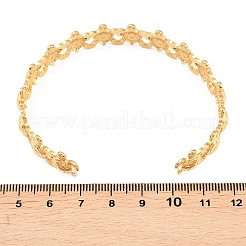 Браслеты-манжеты из нержавеющей стали 304 для женщин&nbsp;BJEW-G777-02G