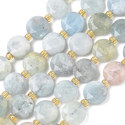 Природные морганит нитей бисера&nbsp;G-C116-A185-02