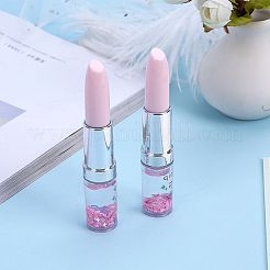 Форма губной помады Пустая трубка Шариковые ручки с черными чернилами&nbsp;LS-DIY-H123-A01