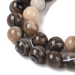 Натуральный полосатый агат G-Q194-C02-02B