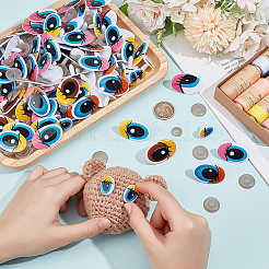 120 Satz 6 Stile Plastikaugen für Puppen zum Basteln&nbsp;DOLL-PH0001-53