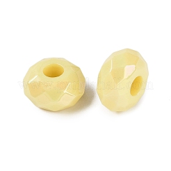 Opake Acrylperlen europäischen&nbsp;OACR-E033-23R