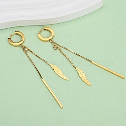 Серьги-кольца из нержавеющей стали 304&nbsp;EJEW-F393-13G