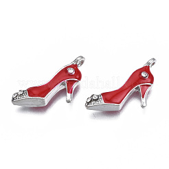 Подвески из сплава с кристаллами и стразами&nbsp;ENAM-T011-126P