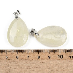 Естественно лимона кварцевые кулоны&nbsp;G-I387-03A-P